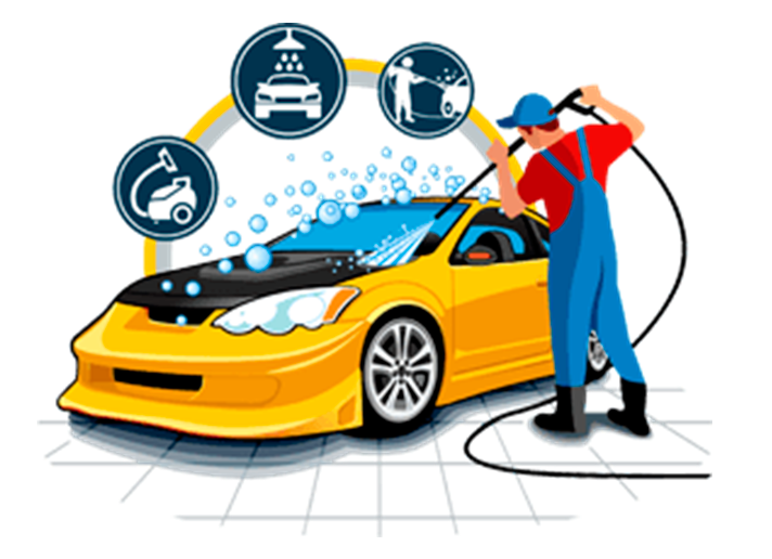 Illustration for the MK Car Wash concept